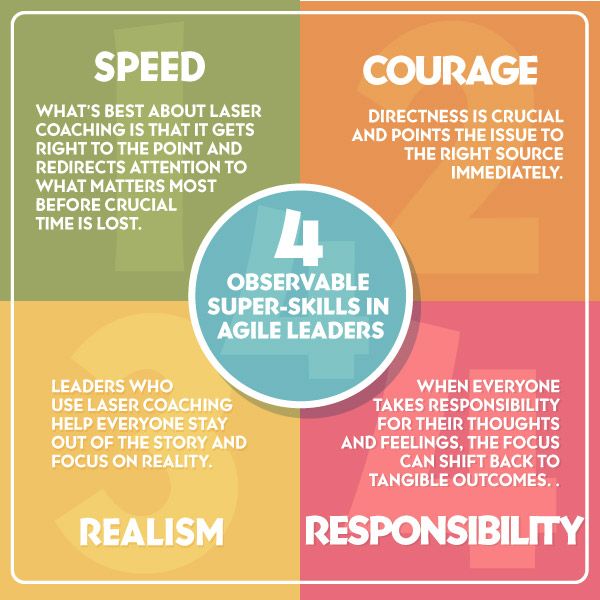 4 Observable Super-Skills in Agile Leaders - Speed, Courage, Realism, and Responsibility