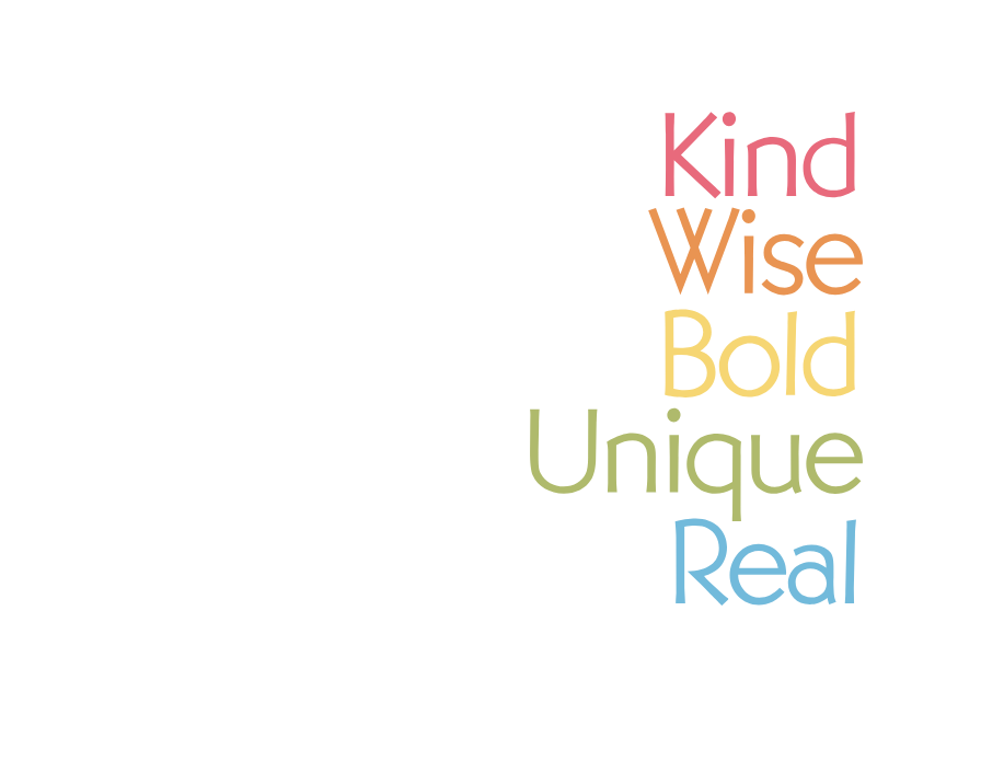 Tilt365 core values — Kind, Wise, Bold, Unique, Real