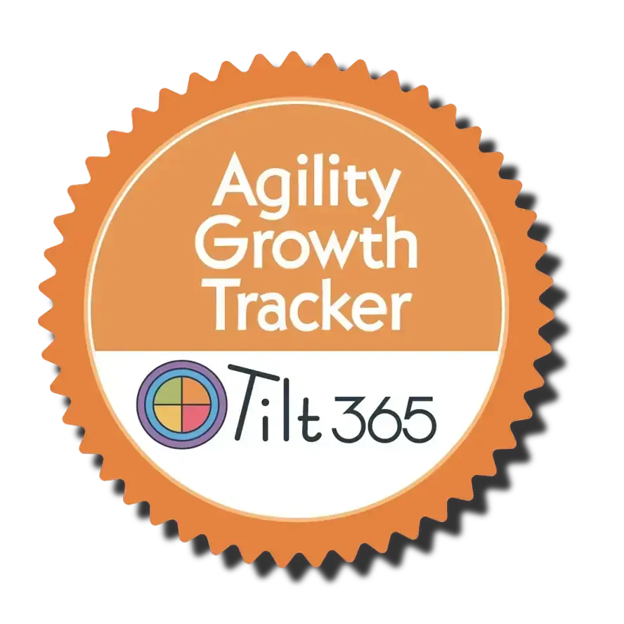 Illustration of the Tilt365 Agility Growth Tracker™ program